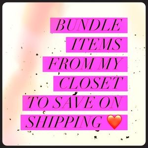 💕💥💵Bundle & Save on Shipping💵💥💕